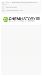 Mobile Screenshot of chemhistory.com