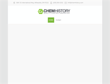 Tablet Screenshot of chemhistory.com